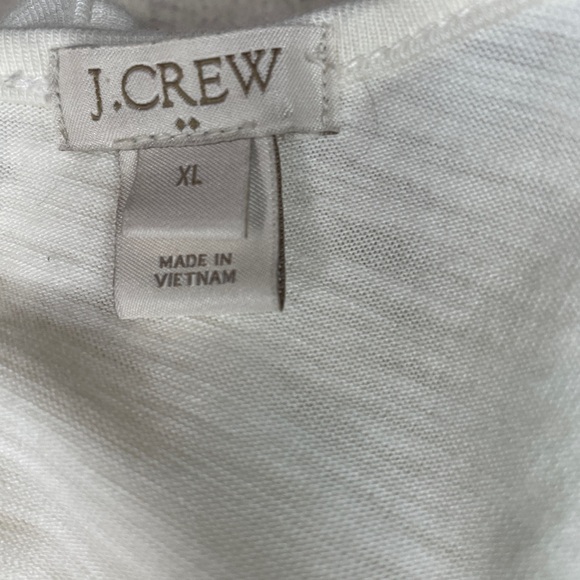 NWOT Jcrew white sleeveless top size xl - Picture 4 of 4
